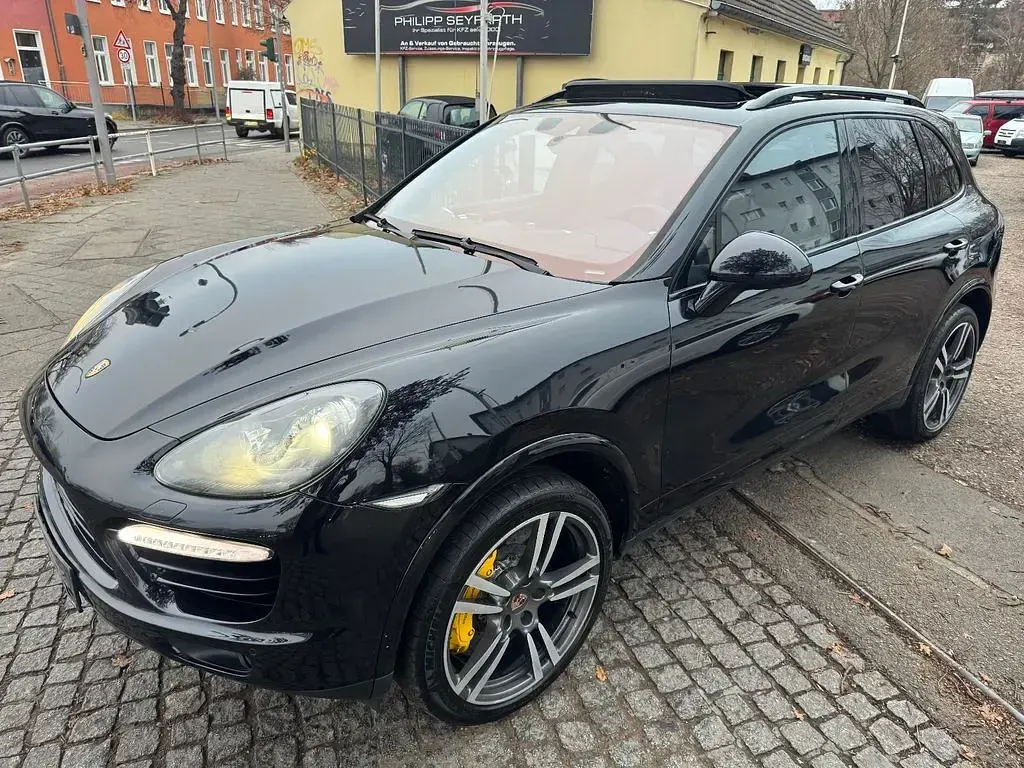 Gebraucht Porsche Cayenne Turbo S 549 PS (403 kW) 2013 Schwarz SUV