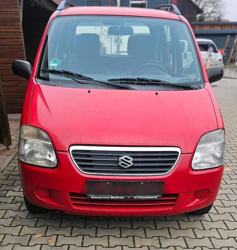 Rot Gebraucht 2001 Suzuki Wagon R+ Kombi | 650 € (Superpreis) - Bild 1/4