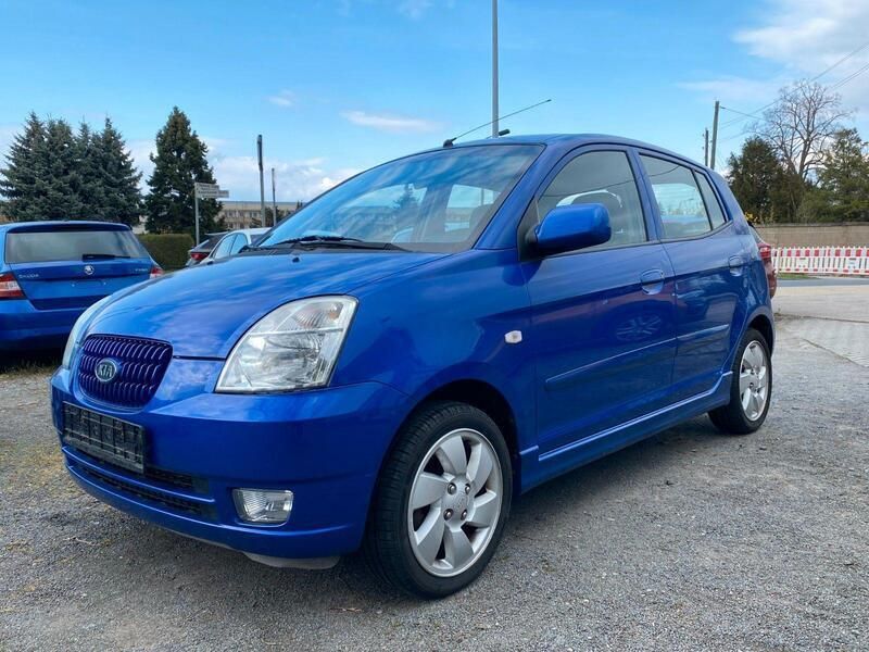 Blau Gebraucht 2007 Kia Picanto EX Kleinwagen | 2.980 € (Etwas zu teuer) - Bild 1/4