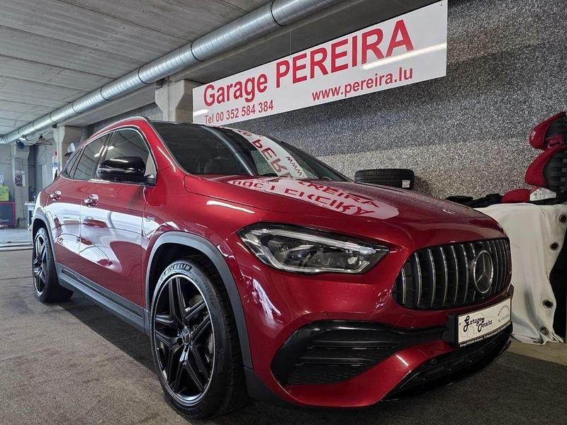 Rot Gebraucht 2021 Mercedes GLA35 AMG AMG SUV | 43.900 € (Etwas zu teuer) - Bild 1/4