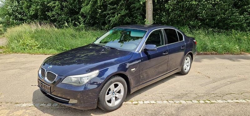 Blau Gebraucht 2008 BMW 523 Limousine | 5.300 € (Guter Preis) - Bild 1/4