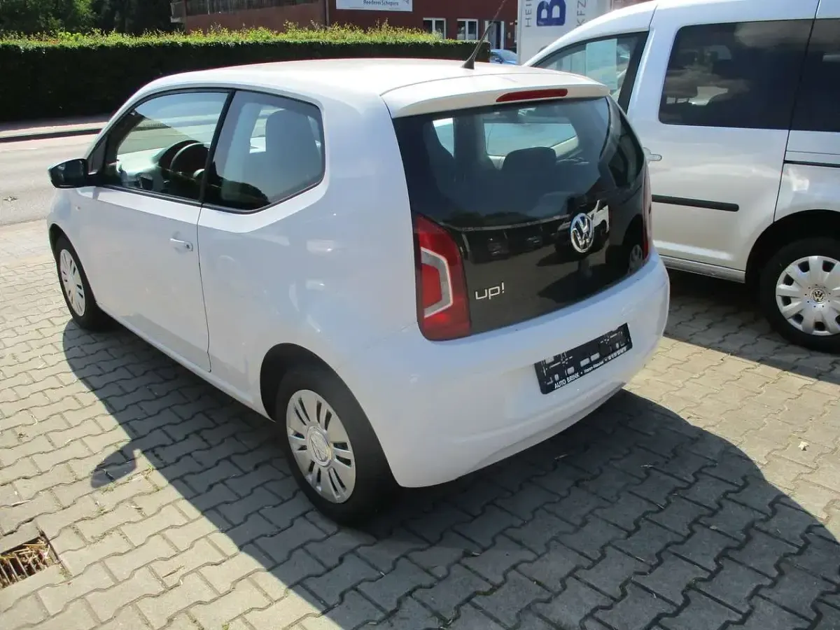 Gebraucht VW up! move up! 75 PS (55 kW) 2012 Weiß Kleinwagen