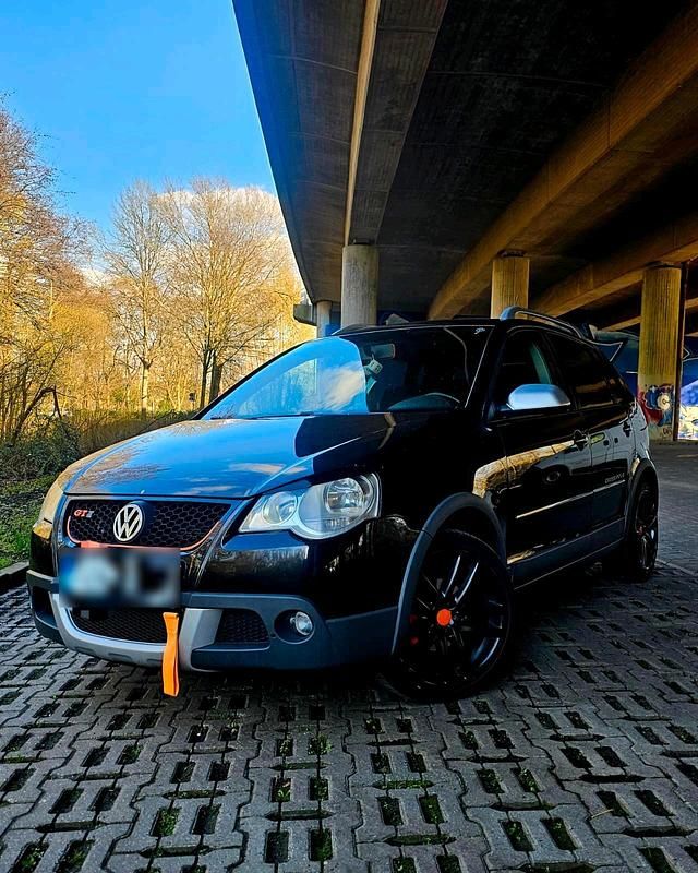 Gebraucht VW Polo Cross 80 PS (58 kW) 2008 Schwarz Kleinwagen