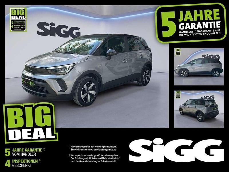 Kontrast grau/quarz silber Gebraucht 2021 Opel Crossland Edition SUV | 14.980 € (Guter Preis) - Bild 1/4