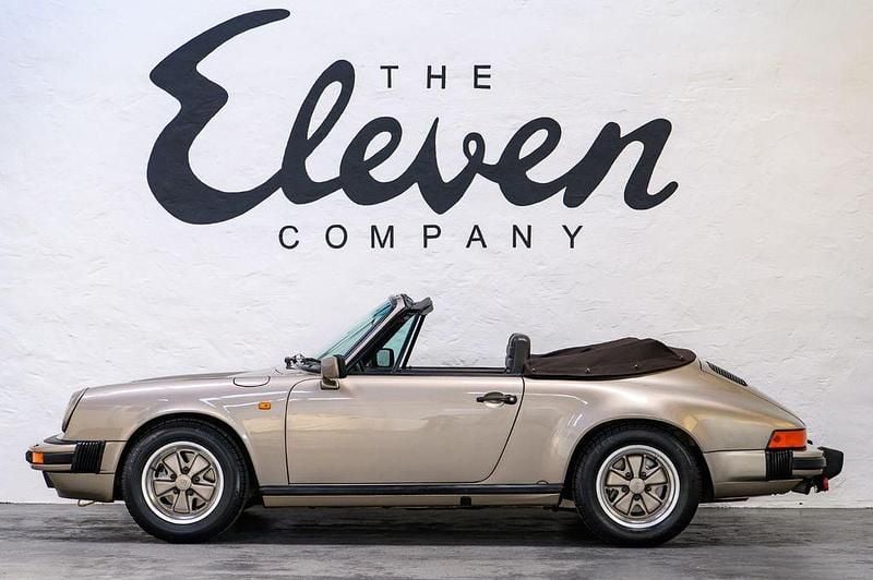 Silber Gebraucht 1984 Porsche 911 Carrera Cabriolet Cabrio | 72.400 € - Bild 1/4