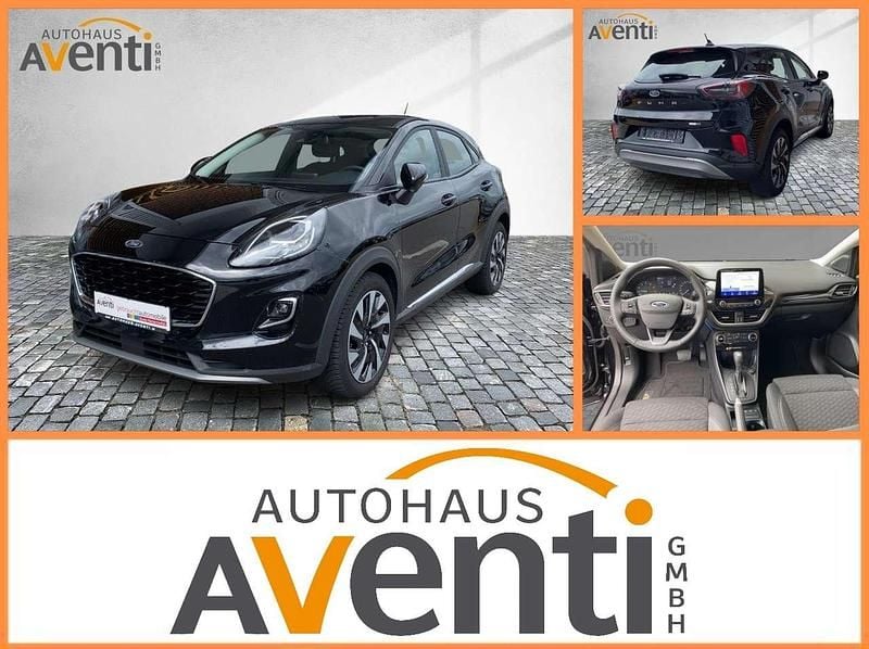 Schwarz Gebraucht 2022 Ford Puma Titanium SUV | 18.719 € (Superpreis) - Bild 1/4