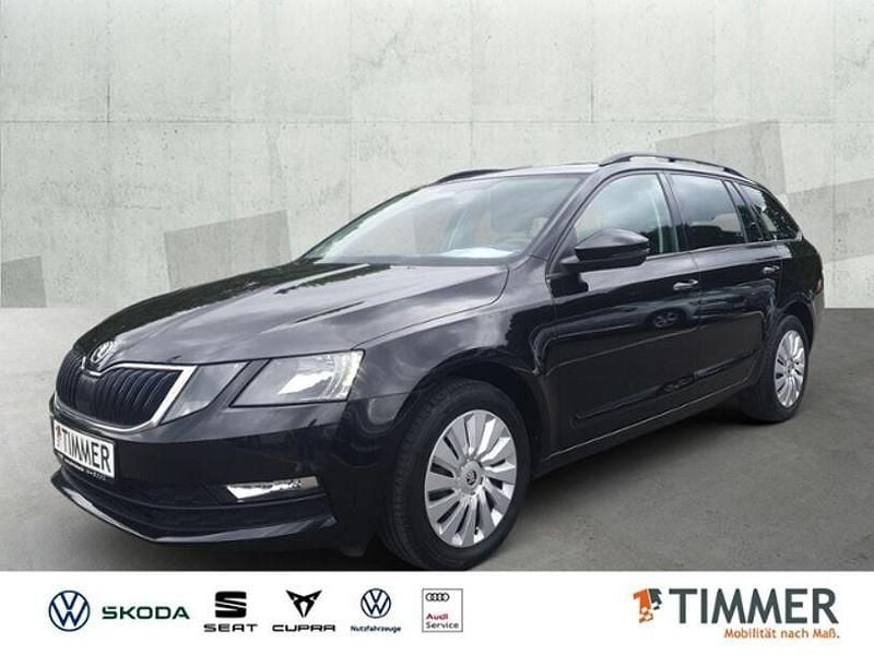 Schwarz Gebraucht 2020 Skoda Octavia Ambition Kombi | 18.220 € (Guter Preis) - Bild 1/4