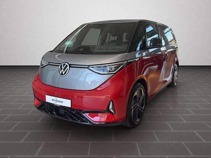 Monosilber/kirschrot Gebraucht 2025 VW ID. Buzz GTX Van | 79.990 € - Bild 1/4