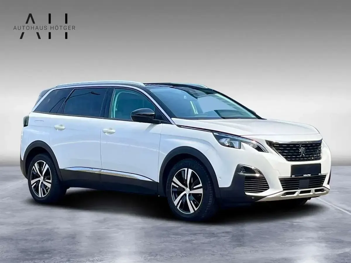 Gebraucht Peugeot 5008 Allure 131 PS (96 kW) 2019 Weiß SUV