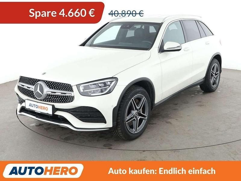 Gebraucht Mercedes GLC220 AMG line 194 PS (142 kW) 2022 Diamantweiss SUV