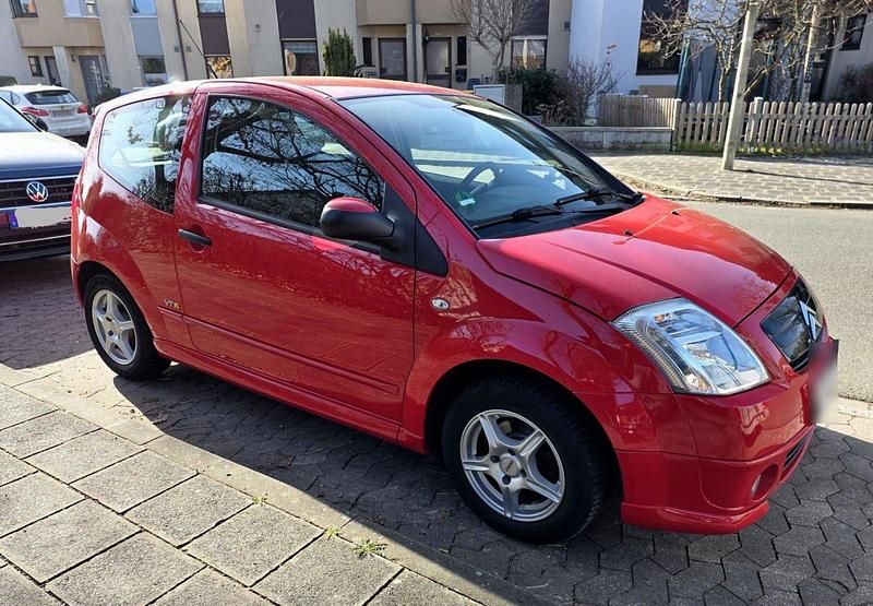Gebraucht Citroën C2 73 PS (53 kW) 2008 Rot Kleinwagen