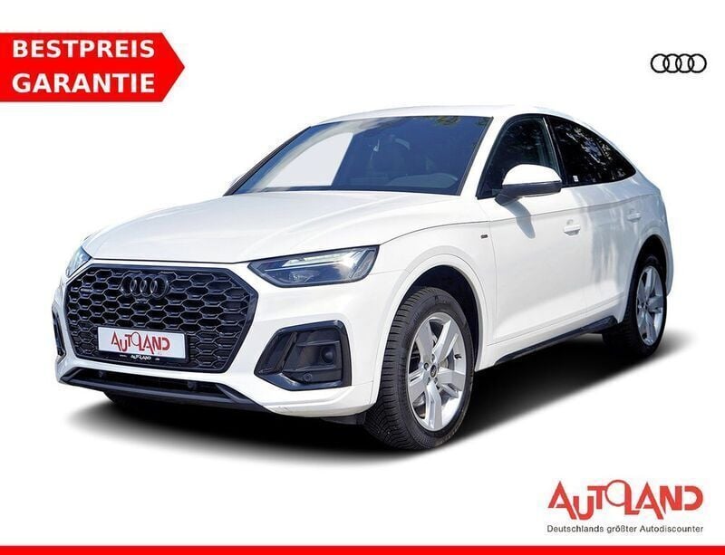 Weiß Gebraucht 2023 Audi Q5 Sportback S-Line SUV | 42.890 € (Superpreis) - Bild 1/4