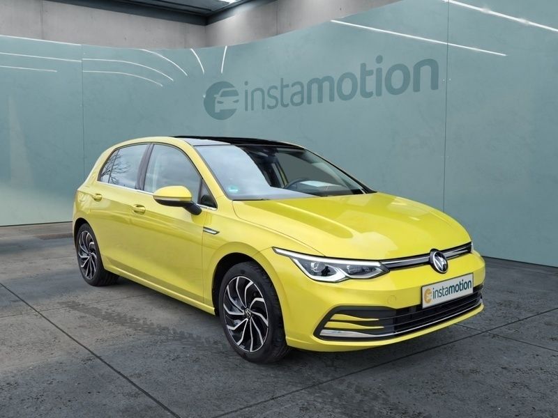 Gelb Gebraucht 2021 VW Golf VIII Style Limousine | 21.980 € (Fairer Preis) - Bild 1/4