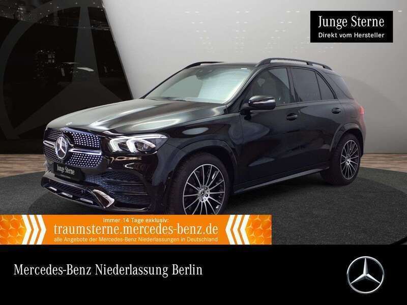 Schwarz Gebraucht 2022 Mercedes GLE350e AMG SUV | 66.490 € (Fairer Preis) - Bild 1/3