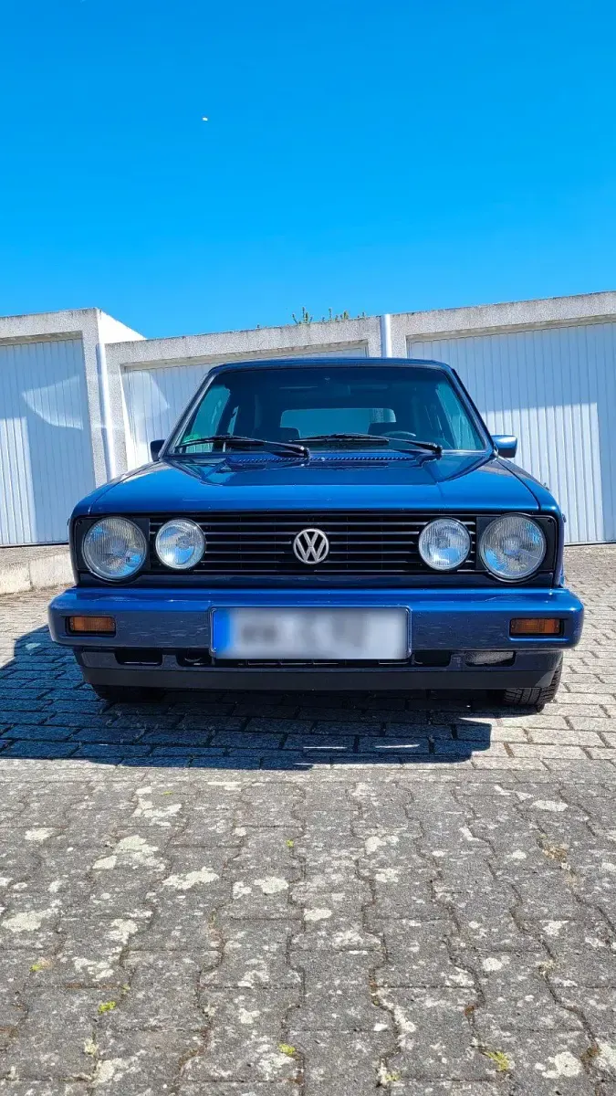 Gebraucht VW Golf Cabriolet 98 PS (72 kW) 1992 Blau Cabrio