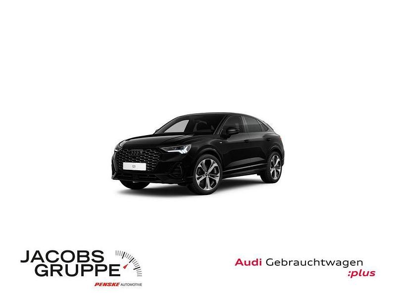 Mythosschwarz metallic Gebraucht 2022 Audi Q3 Sportback S-Line SUV | 37.980 € (Etwas zu teuer) - Bild 1/4