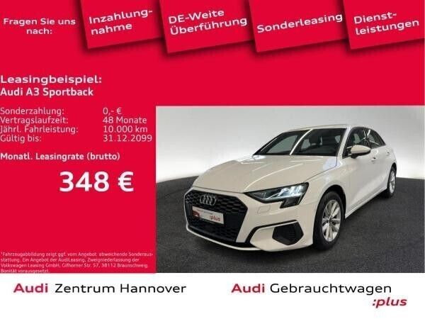 T9 ibisweiß Gebraucht 2022 Audi A3 Sportback Comfort Kombi | 21.700 € (Guter Preis) - Bild 1/4