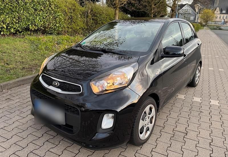 Gebraucht Kia Picanto 65 PS (47 kW) 2017 Schwarz Kleinwagen