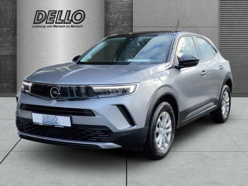 Gebraucht Opel Mokka Edition 101 PS (74 kW) 2022 Kontrast grau/quarz silber SUV