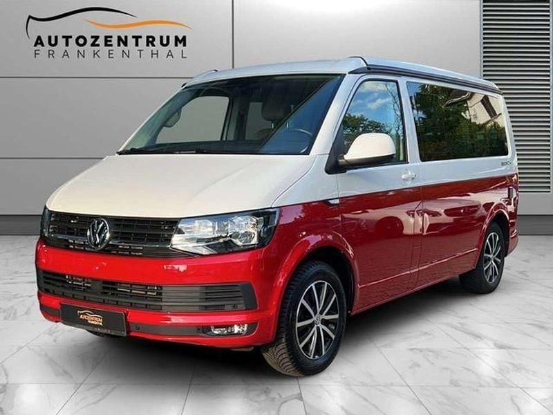 Rot weis Gebraucht 2019 VW California Beach Van | 47.990 € (Superpreis) - Bild 1/4
