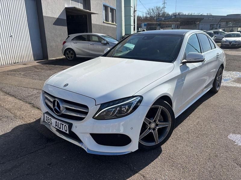 Gebraucht Mercedes C220 AMG line 170 PS (125 kW) 2014 Weiß Limousine