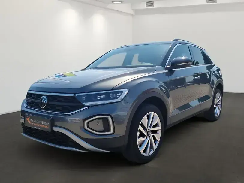 Gebraucht VW T-Roc Goal 150 PS (110 kW) 2025 (indiumgrau metallic / schwarz) SUV