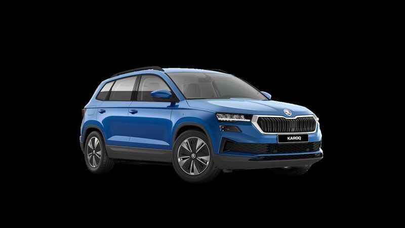 Blau Neu 2025 Skoda Karoq Selection SUV | 35.180 € (Etwas zu teuer) - Bild 1/4