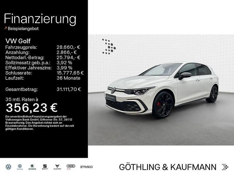Pure white Gebraucht 2022 VW Golf VIII GTE Limousine | 28.660 € (Fairer Preis) - Bild 1/4