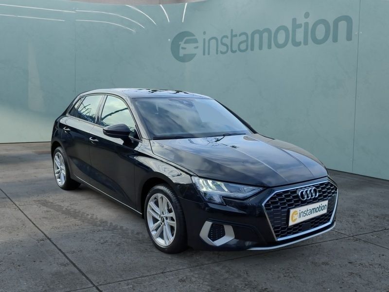 Schwarz Gebraucht 2022 Audi A3 Sport Limousine | 25.490 € (Etwas zu teuer) - Bild 1/3