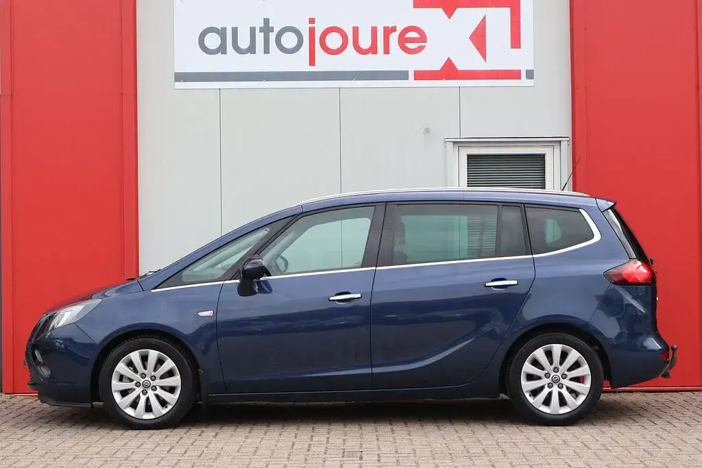 Gebraucht Opel Zafira Tourer Cosmo 141 PS (103 kW) 2012 Blau Van / Kleinbus