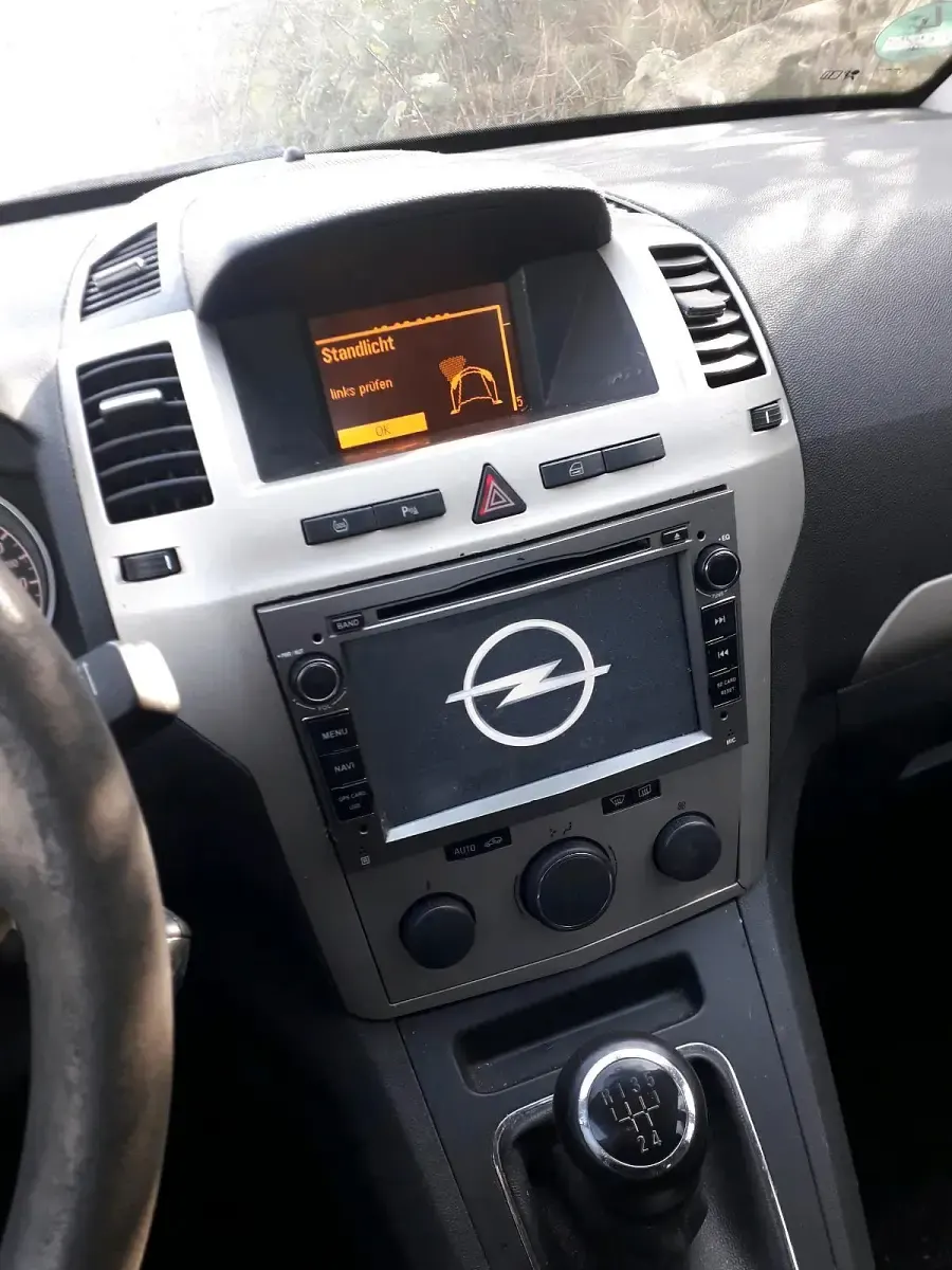 Gebraucht Opel Zafira 110 PS (80 kW) 2008 Blau Van / Kleinbus