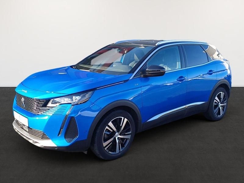Vertigo blau Gebraucht 2021 Peugeot 3008 GT SUV | 22.980 € (Guter Preis) - Bild 1/4
