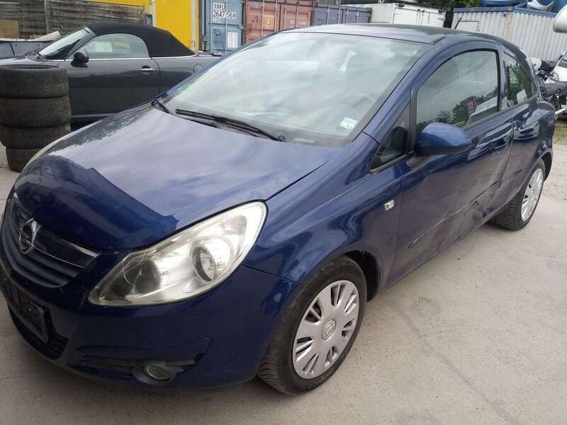 Blau Gebraucht 2007 Opel Corsa Kleinwagen | 985 € (Superpreis) - Bild 1/4