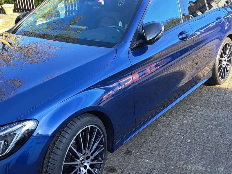 Blau Gebraucht 2015 Mercedes C450 AMG AMG Kombi | 26.000 € (Superpreis) - Bild 1/4