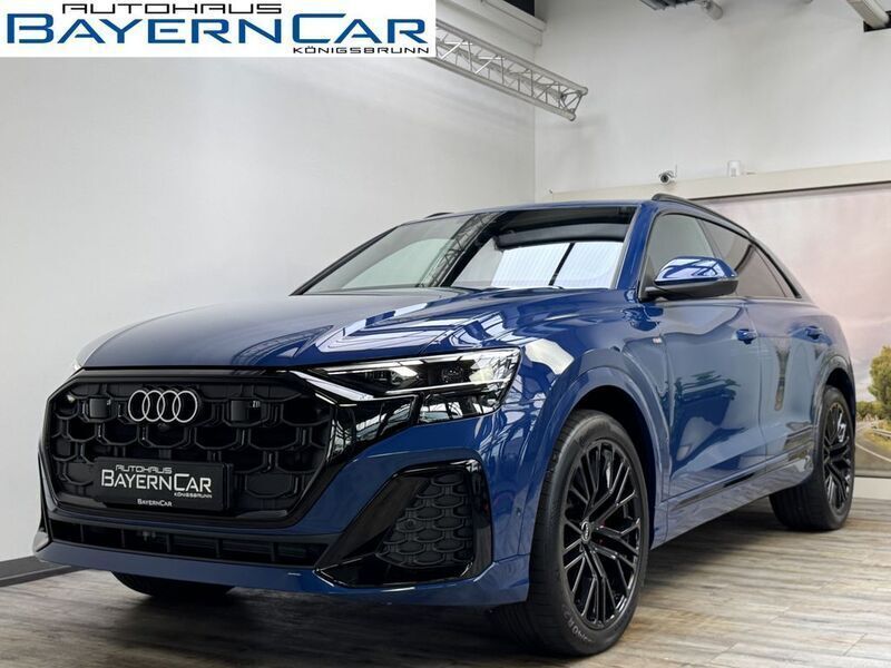 Sonderlackierung ascariblau Gebraucht 2025 Audi Q8 S-Line SUV | 88.989 € (Fairer Preis) - Bild 1/4
