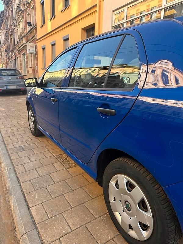 Gebraucht Skoda Fabia 86 PS (63 kW) 2007 Blau Kleinwagen