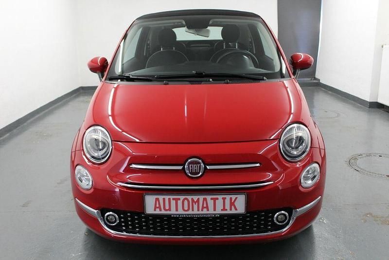 Rot Gebraucht 2019 Fiat 500C Lounge Cabrio | 18.599 € (Teuer) - Bild 1/4