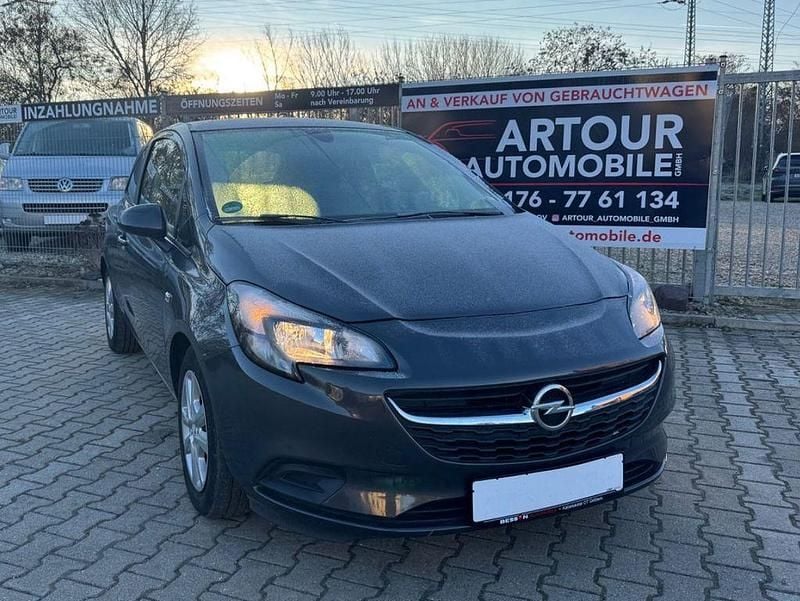 Gebraucht Opel Corsa Edition 90 PS (66 kW) 2015 Grau Kleinwagen