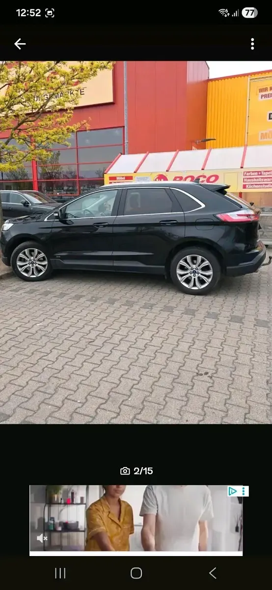 Gebraucht Ford Edge Titanium 238 PS (175 kW) 2019 Schwarz SUV