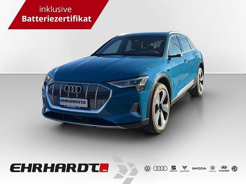 Second-hand Audi e-tron Advanced 300 kW (408 CP) 2020 Albastru SUV