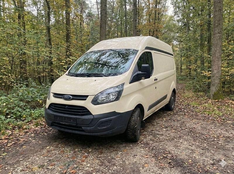 Gebraucht Ford Transit Custom 101 PS (74 kW) 2014 Gelb Van / Kleinbus