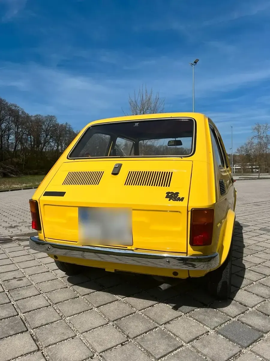 Gebraucht Fiat 126 1978 Gelb Kleinwagen