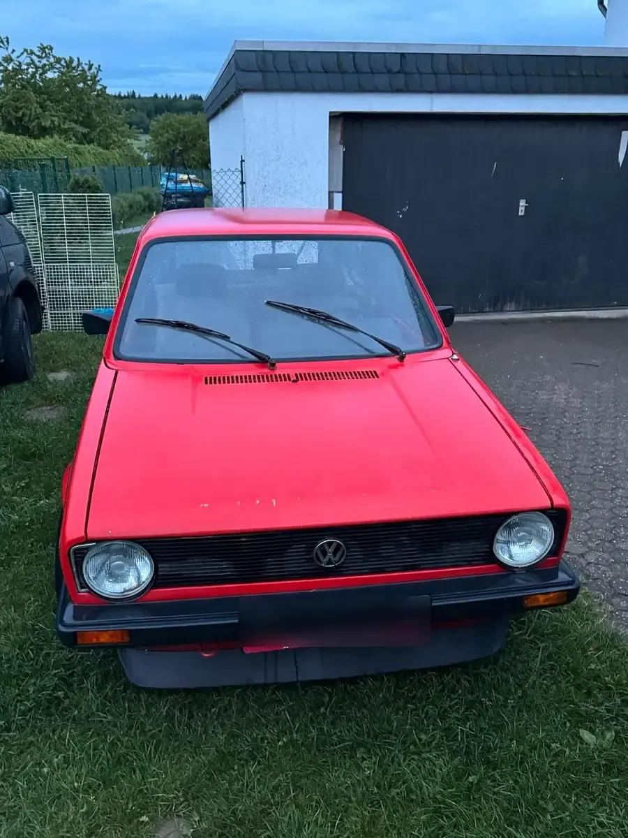 Brugt VW Golf II 50 HK (36 kW) 1983 Rød Hatchback