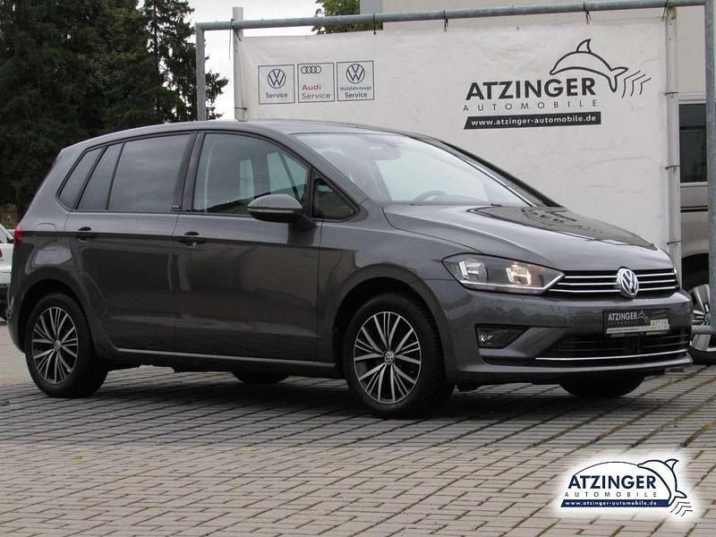 Indiumgrau Gebraucht 2017 VW Golf Sportsvan Allstar Van / Kleinbus | 15.990 € (Fairer Preis) - Bild 1/4