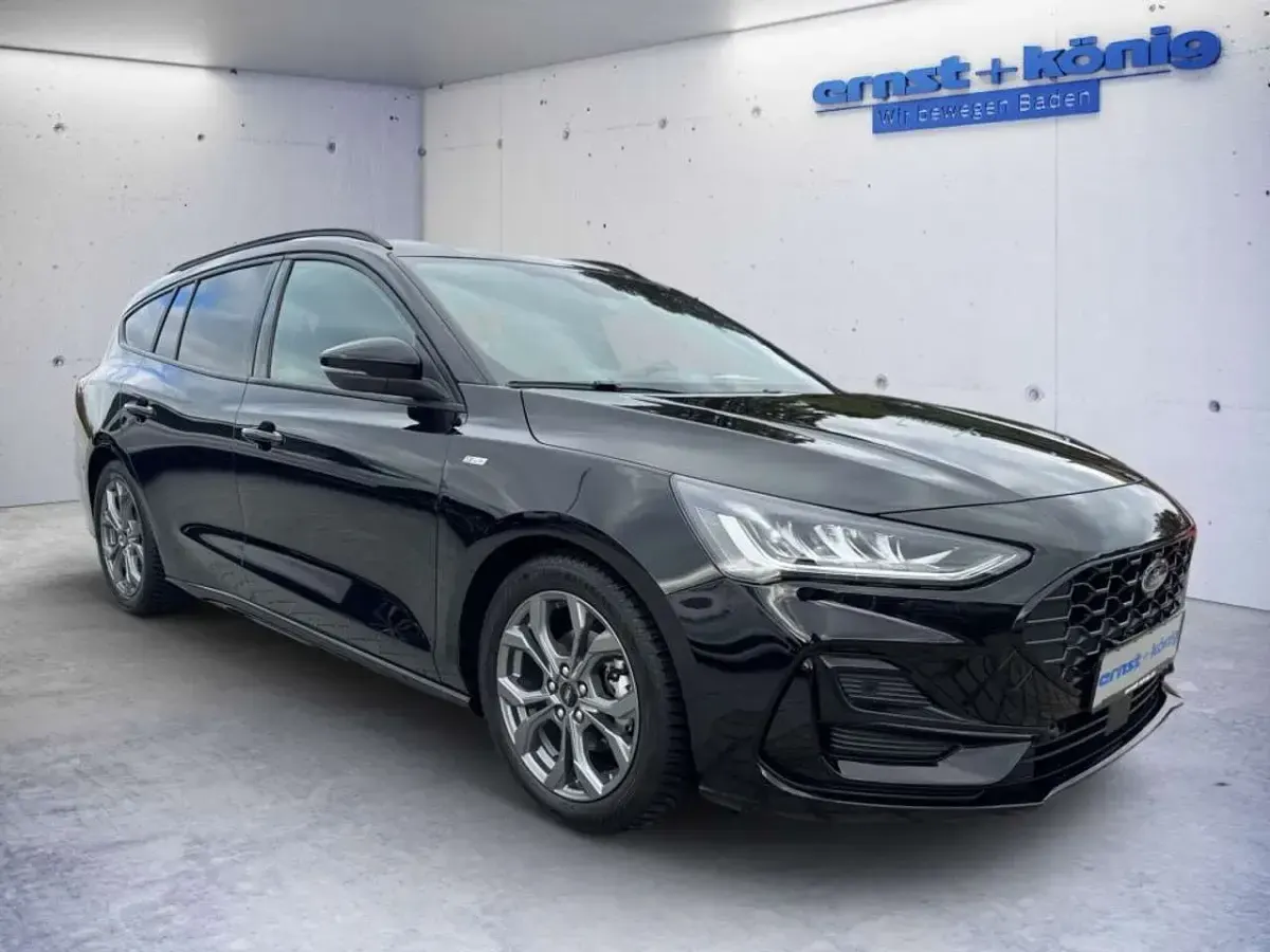 Brugt Ford Focus ST-Line 125 HK (91 kW) 2024 Sort Sedan