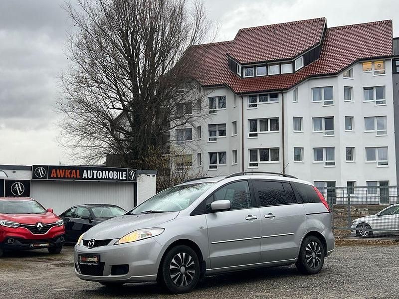 Gebraucht Mazda 5 Comfort 110 PS (80 kW) 2006 Silber Van / Kleinbus