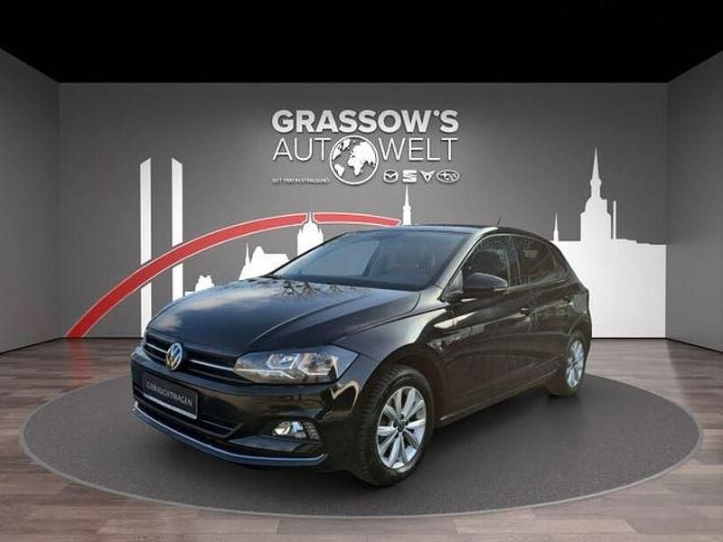 Schwarz Gebraucht 2021 VW Polo Highline Kleinwagen | 17.990 € (Fairer Preis) - Bild 1/4
