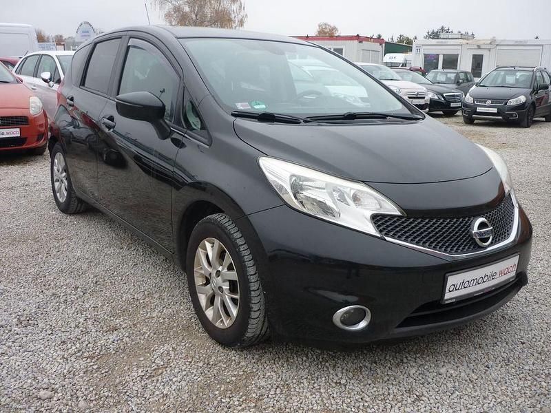 Gebraucht Nissan Note Acenta 90 PS (66 kW) 2015 Schwarz Van / Kleinbus