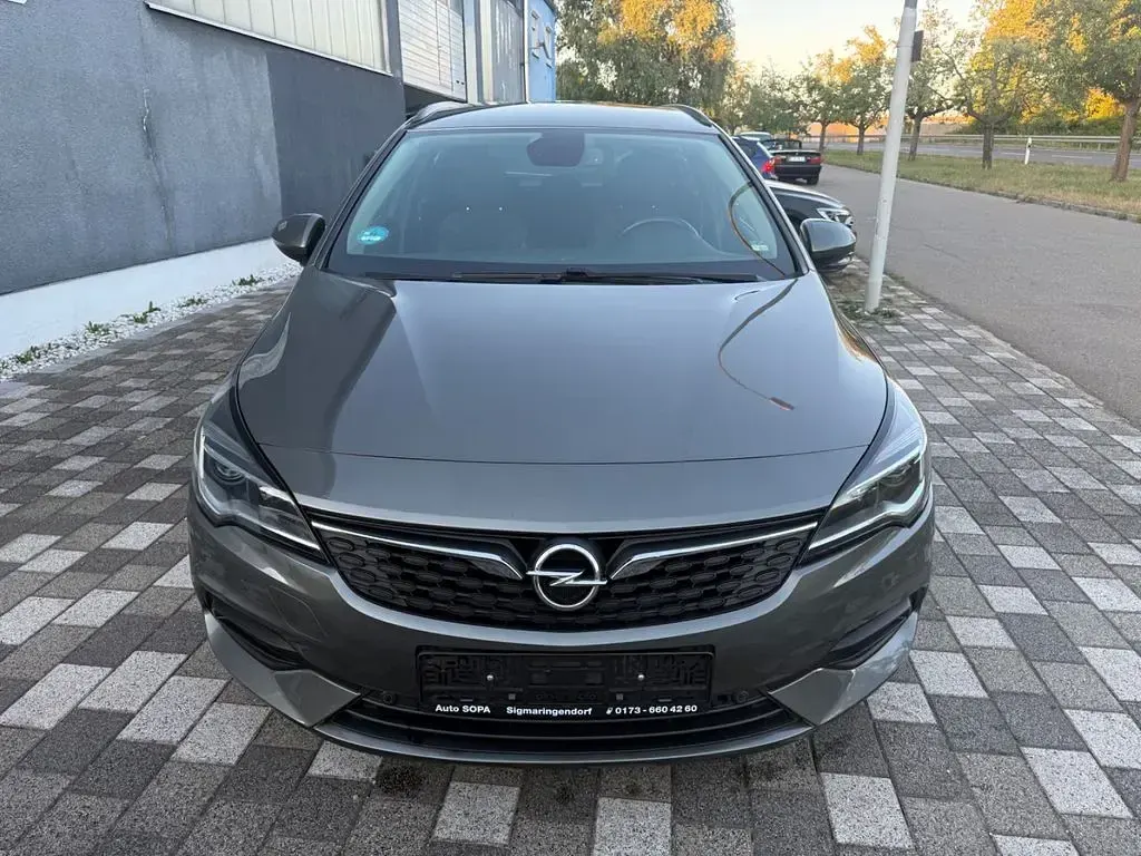 Gebraucht Opel Astra Edition 122 PS (89 kW) 2020 Grau Kombi