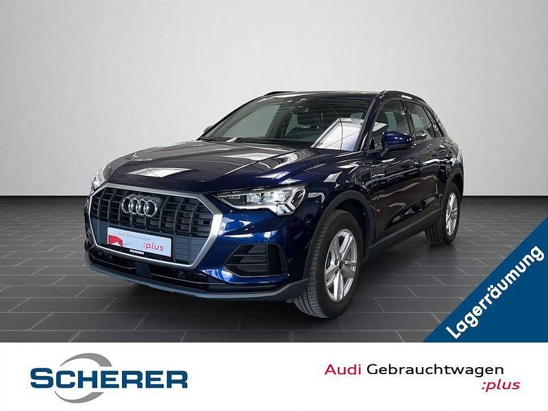 Navarrablau metallic Gebraucht 2021 Audi Q3 Sport SUV | 25.990 € (Superpreis) - Bild 1/4